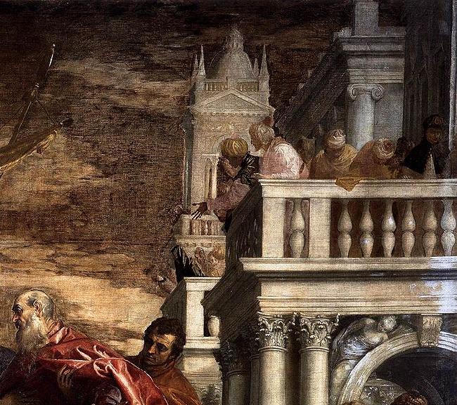 Paolo  Veronese Saints Mark and Marcellinus being led to Martyrdom oil painting picture